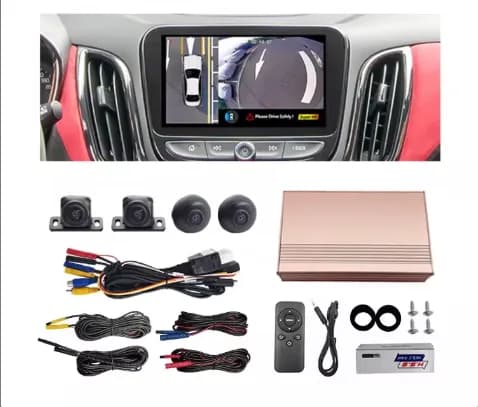 CM360-A 360 Panoramic Camera System Rear Camera product image 5 - CM360-A 360 panoramic camera system with four-camera surround view, 2D/3D view modes.