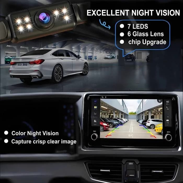CM40P rear camera night vision effect for parking safety