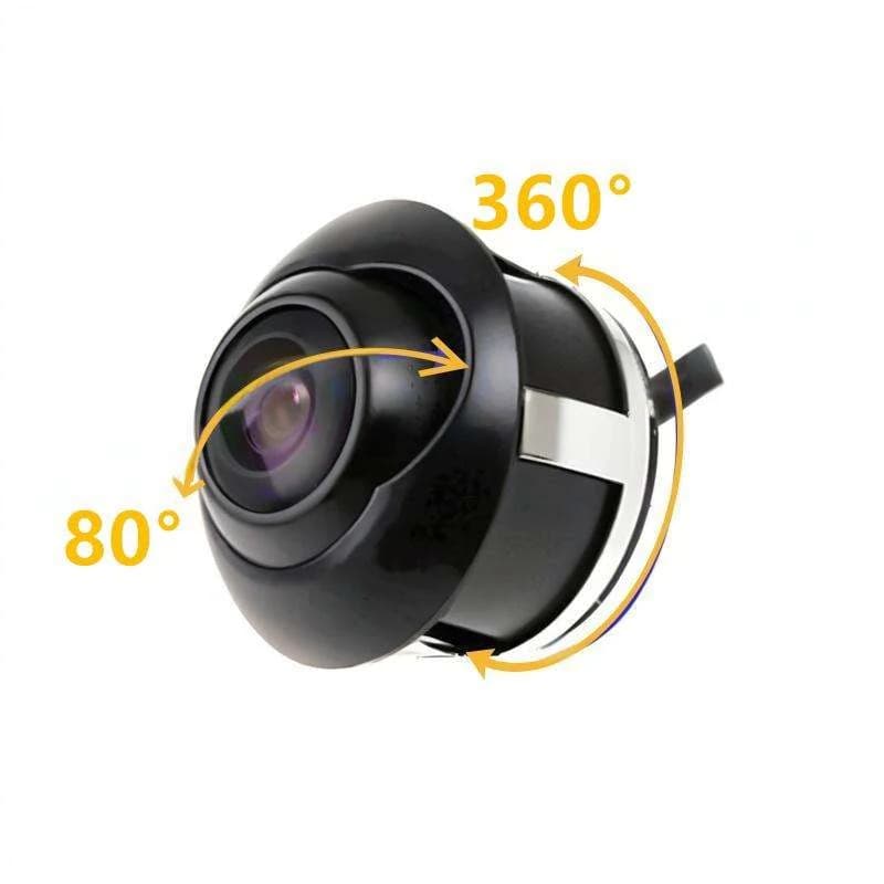 CM67 adjustable backup camera with 360 degree body rotation and 80 degree lens angle