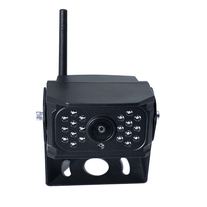 CM700E wireless truck camera front view with IR night vision LEDs