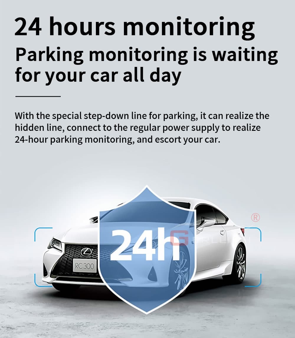 G3 24 hour parking monitoring dash cam feature image