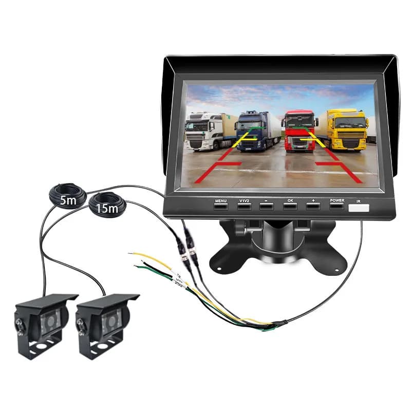 AHD vs IP Camera for Trucks, Buses and Fleet Vehicles