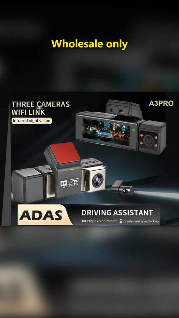 A3 PRO 3-Channel Dash Cam detail 9