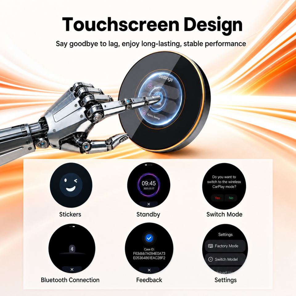 AI035 touchscreen design and system interface image AI035 touchscreen design and system interface image