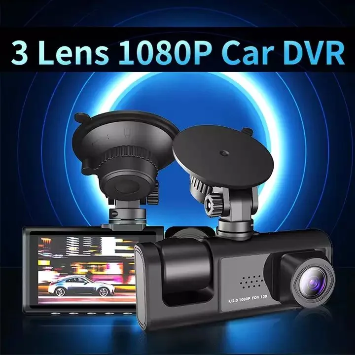 C309 3-Lens 1080P Car DVR