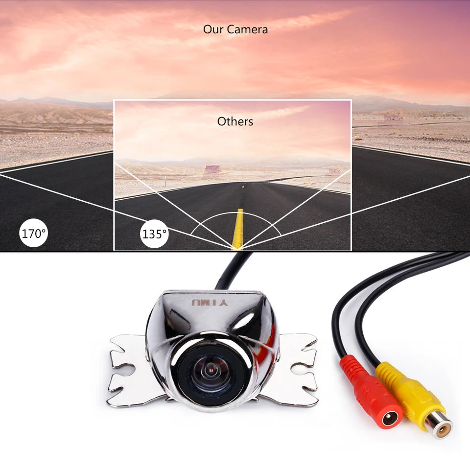 CM32 170 degree wide angle rear camera viewing range comparison CM32 170 degree wide angle rear camera viewing range comparison