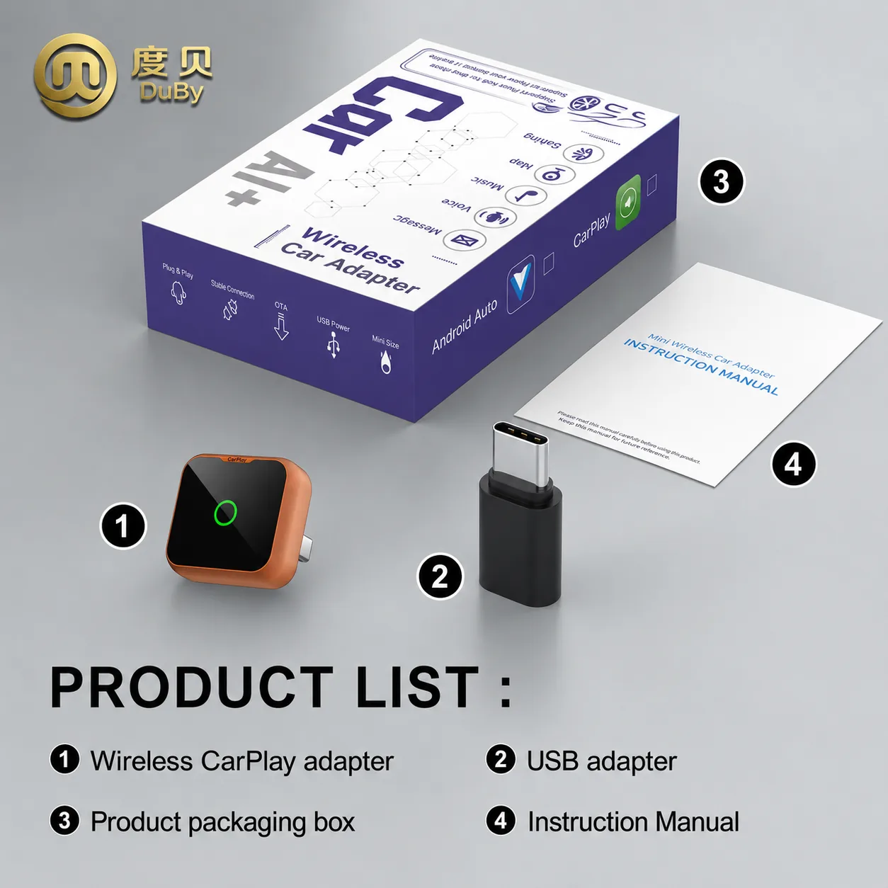 CP027-19 USB CarPlay Adapter detail 2