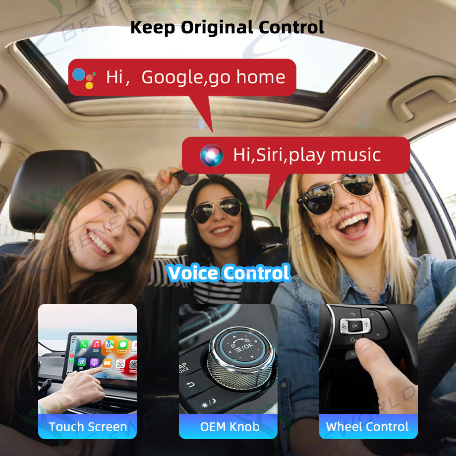 CP055 original vehicle control and voice control image