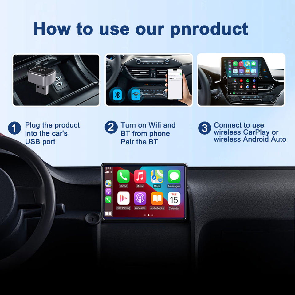 CP056 plug and play installation steps for car USB port
