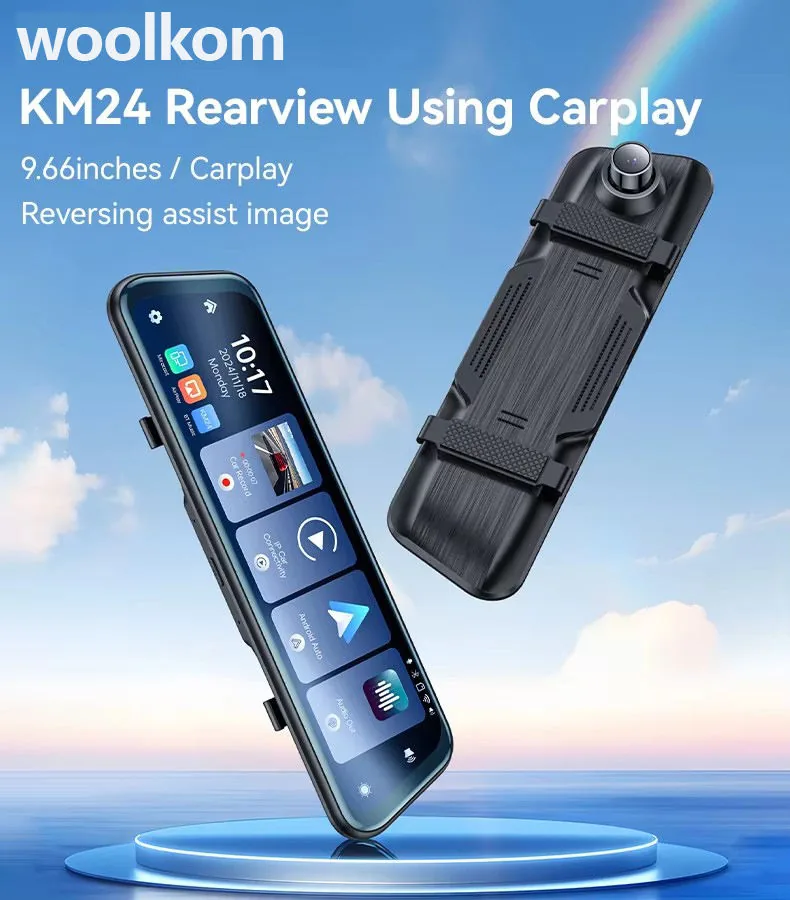 DD102 Mirror DVR detail 3