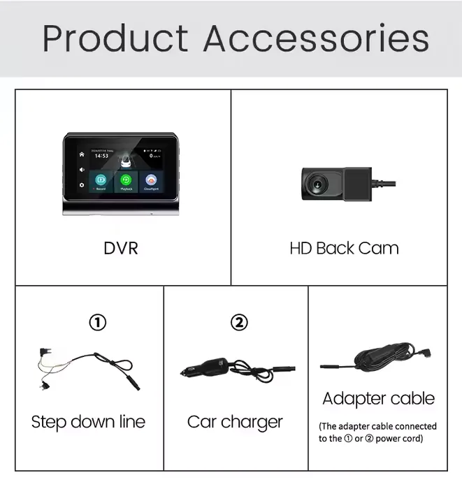P85 2K 4G Dash Cam detail 5