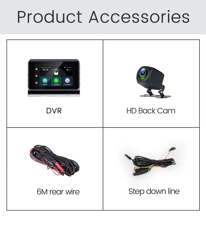 P85 2K 4G Dash Cam detail 6