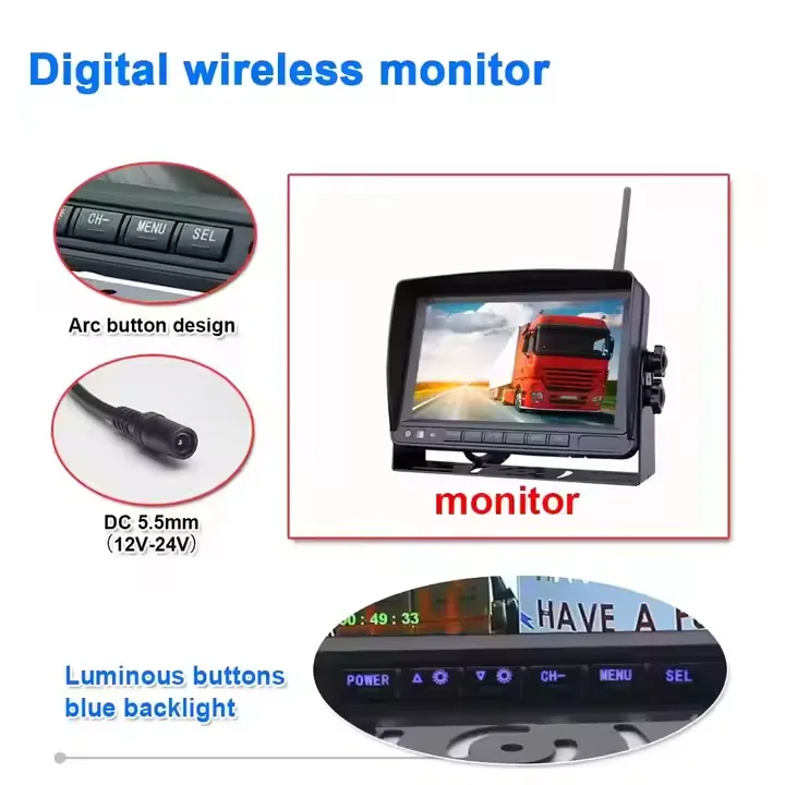 TWL04 Wireless Truck Camera Kit detail 2