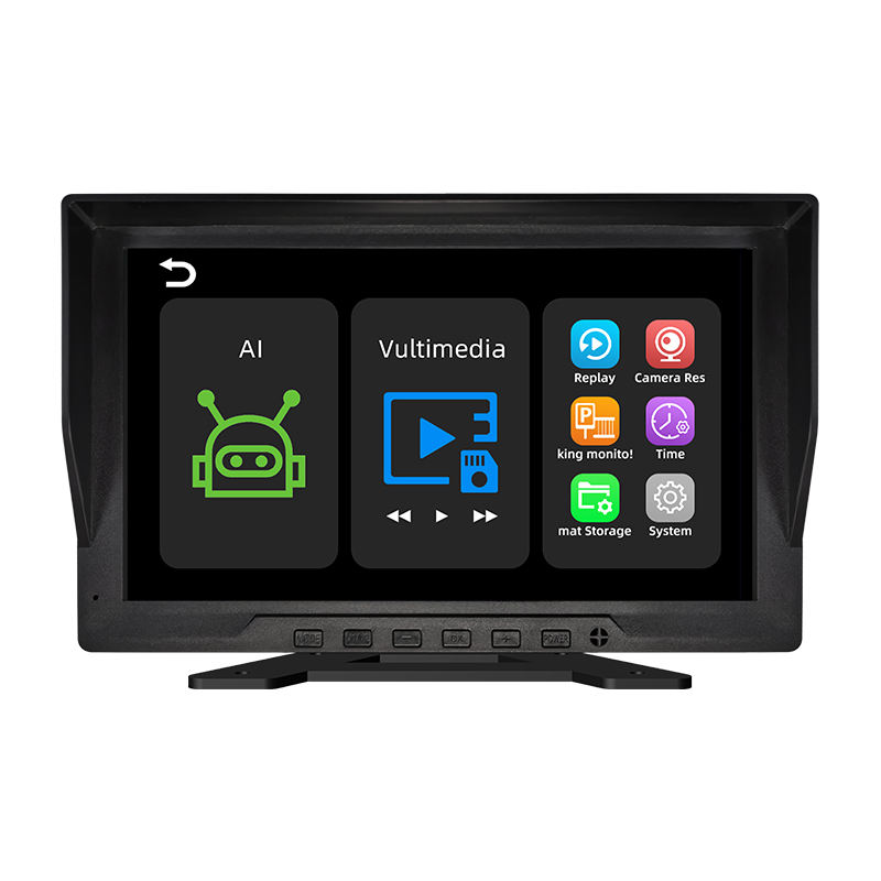 X200 AI truck camera monitor main menu interface X200 AI truck camera monitor main menu interface