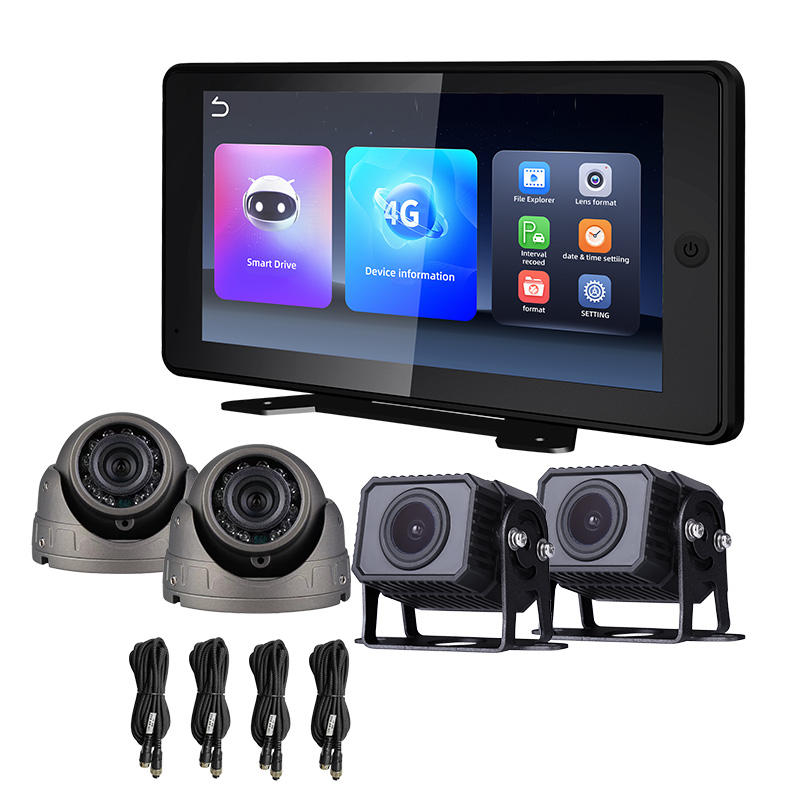 X804-4G four-camera truck monitor kit X804-4G four-camera truck monitor kit
