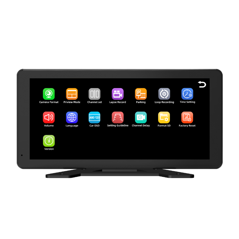 X804-4G monitor menu and recording functions X804-4G monitor menu and recording functions